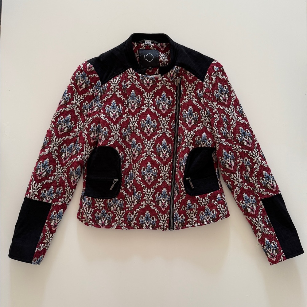 Chic Women's Patterned Blazer